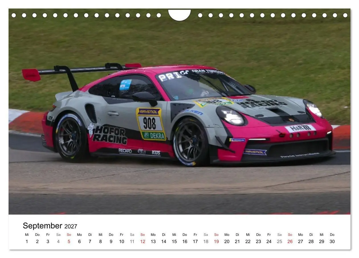 Bild: 9783594240748 | 24h am Ring (Wandkalender 2027 DIN A4 quer), CALVENDO Monatskalender