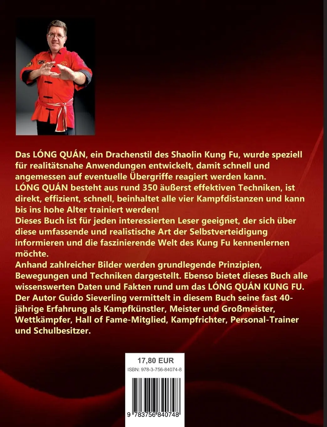 Rückseite: 9783756840748 | Lóng Quán Kung Fu | Kampfkunst im Zeichen des chinesischen Drachen
