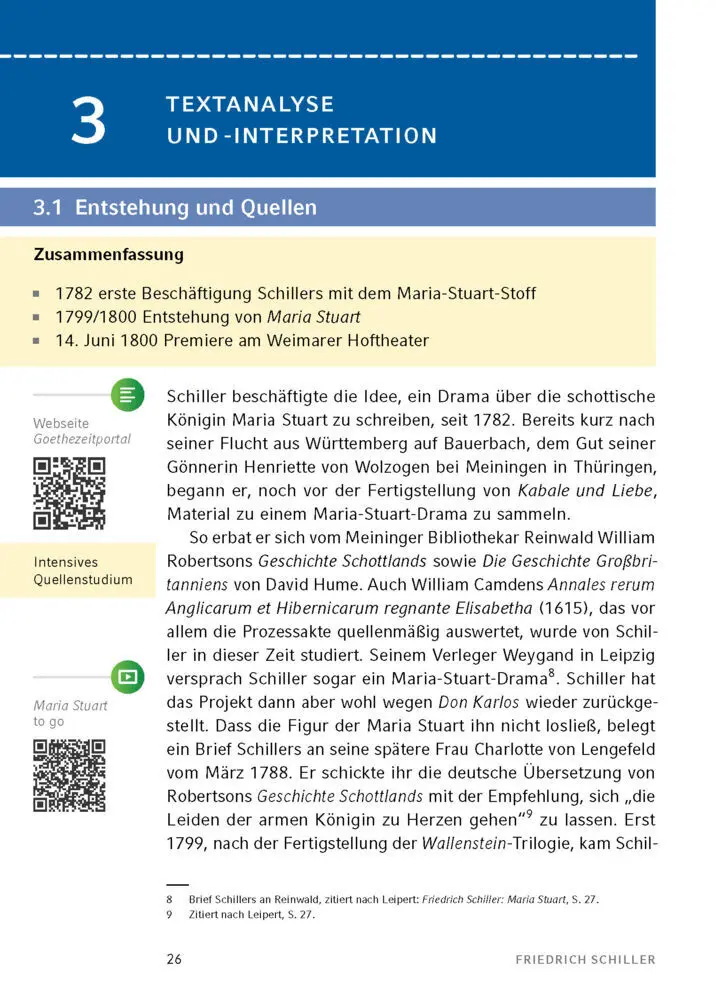 Bild: 9783804420748 | Maria Stuart - Textanalyse und Interpretation | Friedrich Schiller