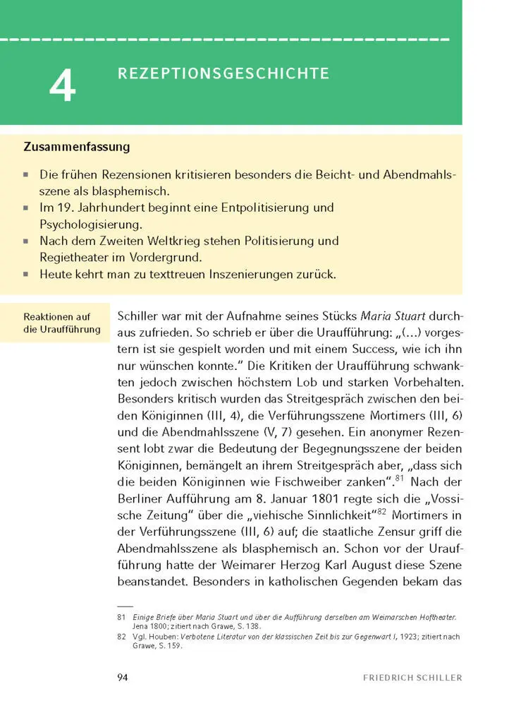 Bild: 9783804420748 | Maria Stuart - Textanalyse und Interpretation | Friedrich Schiller