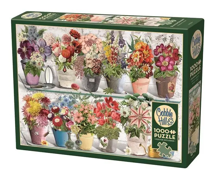 Cover: 625012400848 | COBBLE HILL PUZZLES - Blumensträusse 1000 Teile | Spiel | In Karton
