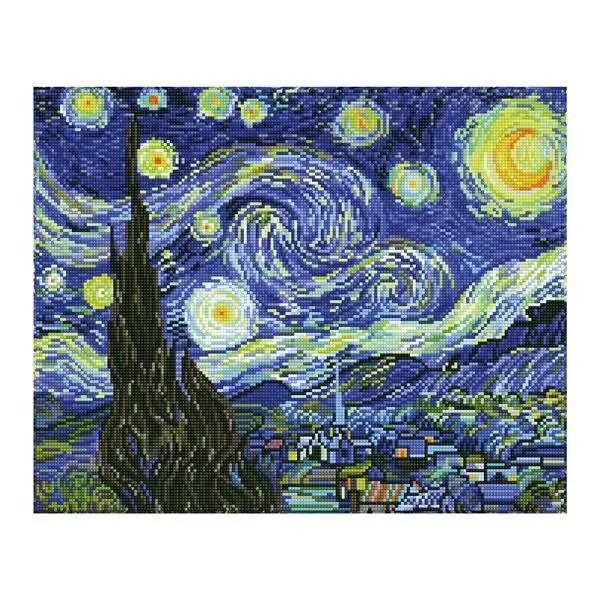 Cover: 4897073240848 | Diamond Dotz Starry Night (Van Gogh) | Deutsch | 2024 | DIAMOND DOTZ