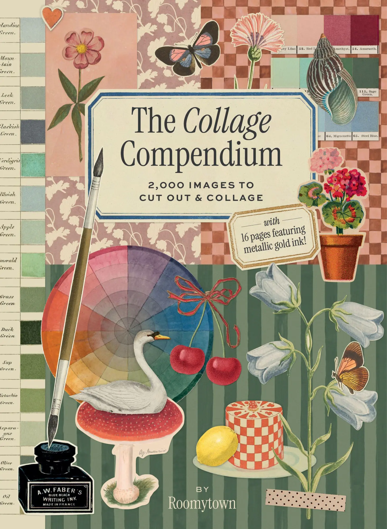 Cover: 9781797240848 | The Collage Compendium | 2,000 Images to Cut Out &amp; Collage | Roomytown