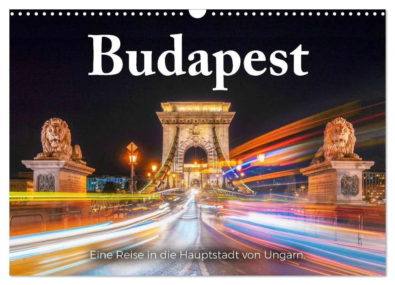Cover: 9783457540848 | Budapest - Eine Reise in die Hauptstadt von Ungarn. (Wandkalender...