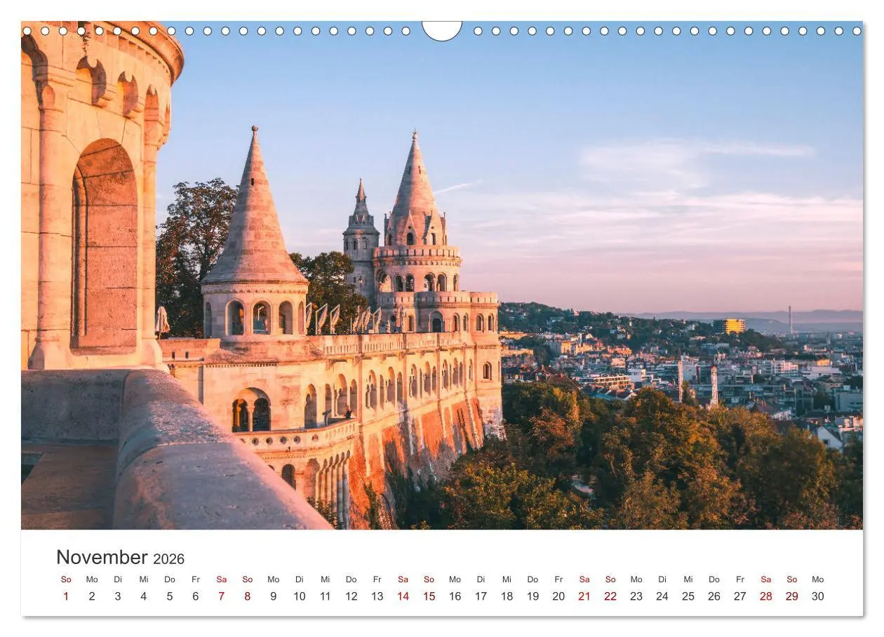 Bild: 9783457540848 | Budapest - Eine Reise in die Hauptstadt von Ungarn. (Wandkalender...