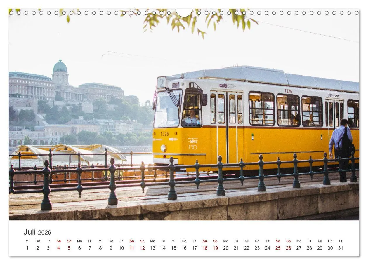 Bild: 9783457540848 | Budapest - Eine Reise in die Hauptstadt von Ungarn. (Wandkalender...