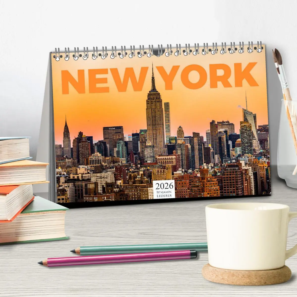 Bild: 9783457780848 | New York - Eine Weltstadt (Tischkalender 2026 DIN A5 quer),...