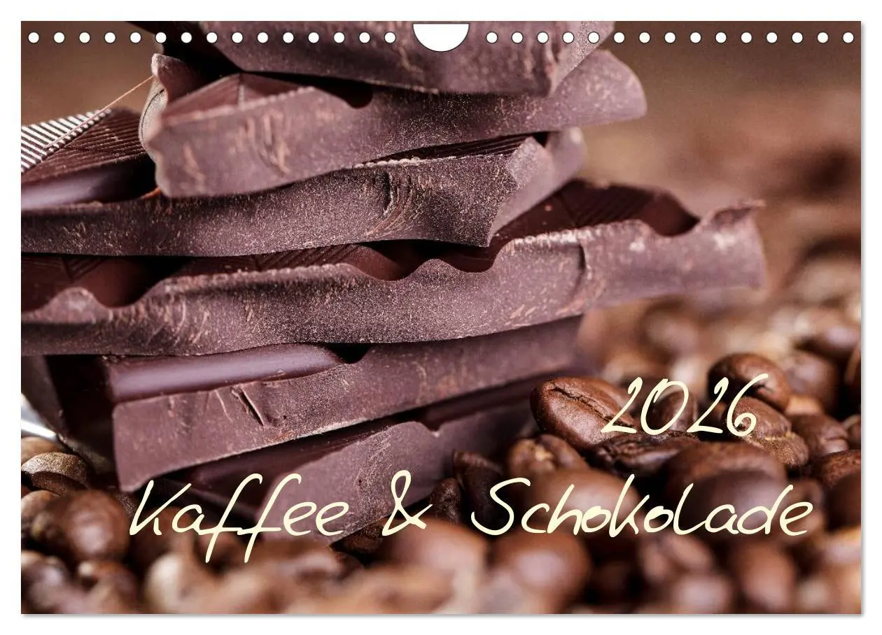 Cover: 9783516180848 | Kaffee &amp; Schokolade (Wandkalender 2026 DIN A4 quer), CALVENDO...