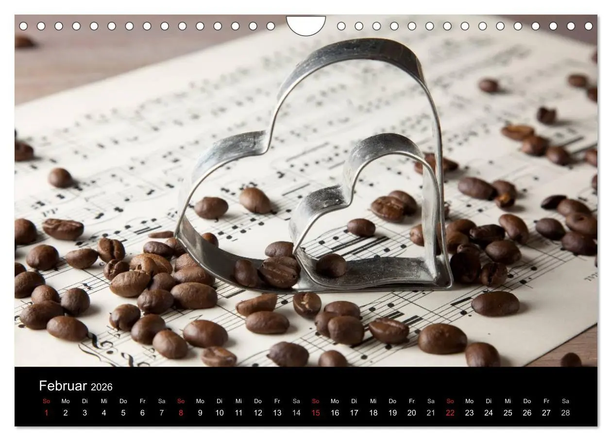 Bild: 9783516180848 | Kaffee &amp; Schokolade (Wandkalender 2026 DIN A4 quer), CALVENDO...