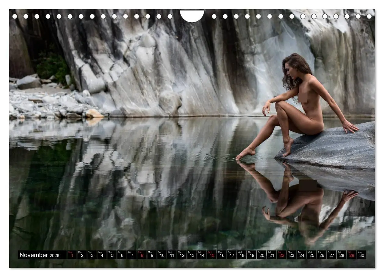 Bild: 9783516560848 | Nudes in Ticino (Wall Calendar 2026 DIN A4 landscape), CALVENDO 12...