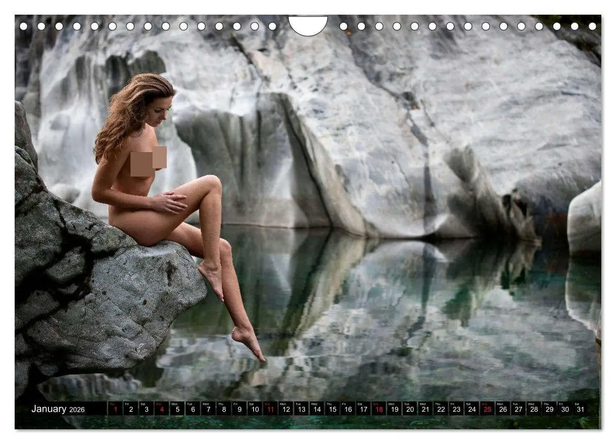 Bild: 9783516560848 | Nudes in Ticino (Wall Calendar 2026 DIN A4 landscape), CALVENDO 12...