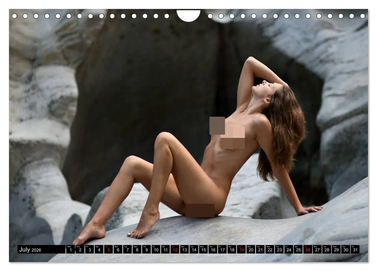 Bild: 9783516560848 | Nudes in Ticino (Wall Calendar 2026 DIN A4 landscape), CALVENDO 12...