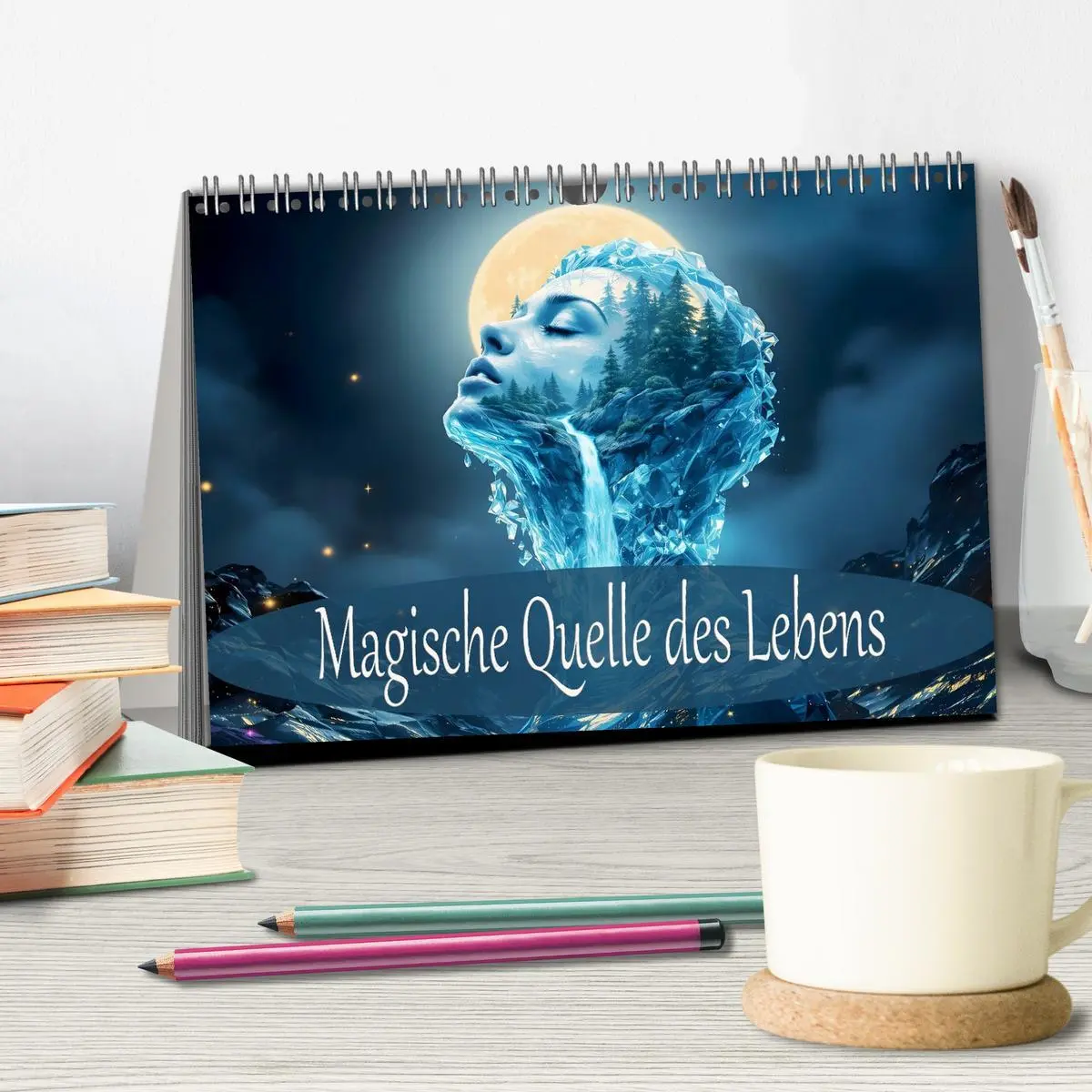 Bild: 9783516630848 | Magische Quelle des Lebens (Tischkalender 2026 DIN A5 quer),...