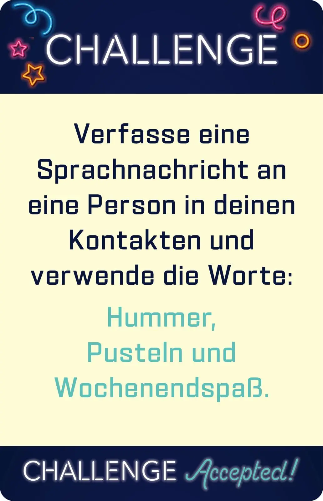 Bild: 4043726500948 | Challenge Accepted! 18+ | Lappan Verlag | Box | 110 S. | Deutsch