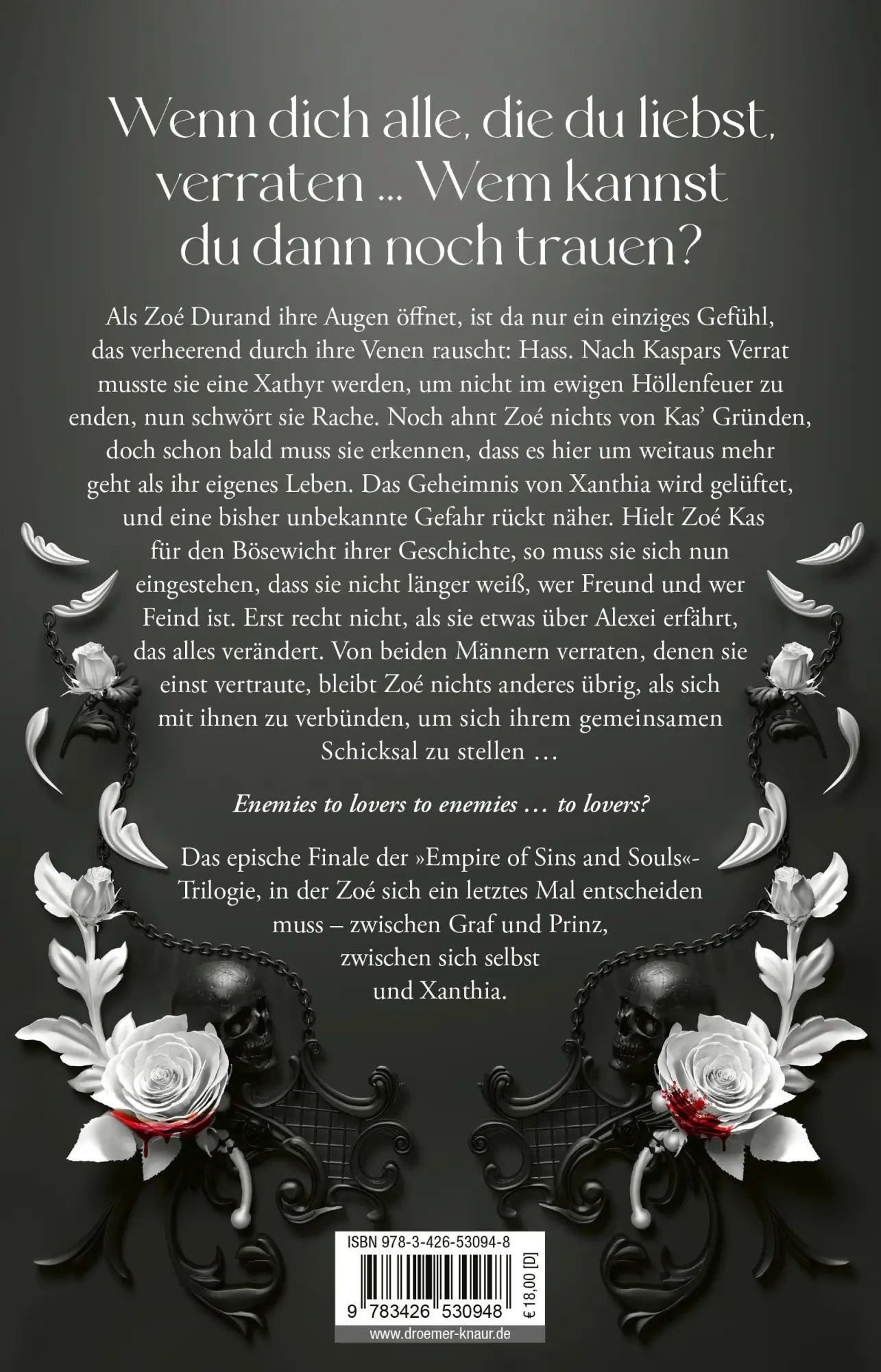 Rückseite: 9783426530948 | Empire of Sins and Souls 3 - Das zerrissene Herz | Beril Kehribar