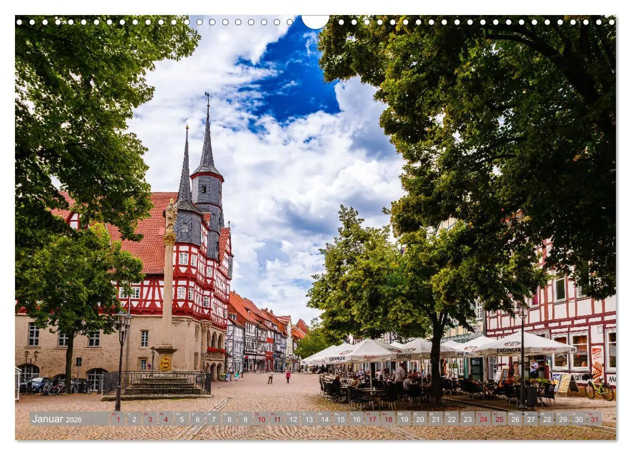 Bild: 9783457910948 | Ein Blick auf Duderstadt (Wandkalender 2026 DIN A3 quer), CALVENDO...