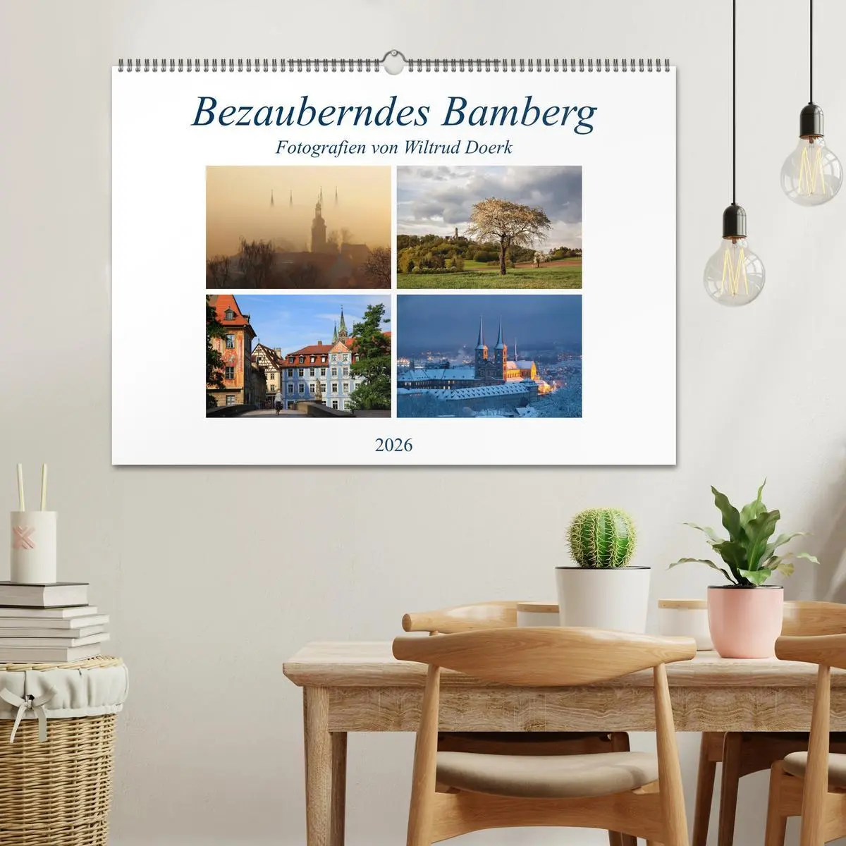 Bild: 9783516000948 | Bezauberndes Bamberg (Wandkalender 2026 DIN A2 quer), CALVENDO...