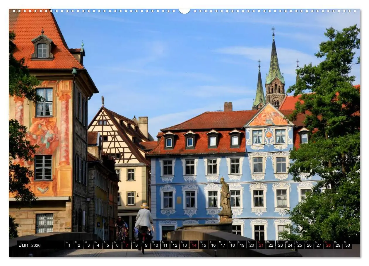 Bild: 9783516000948 | Bezauberndes Bamberg (Wandkalender 2026 DIN A2 quer), CALVENDO...