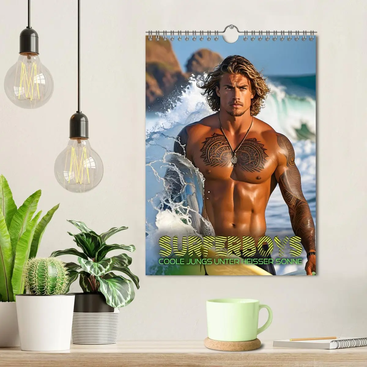 Bild: 9783516240948 | Surferboys - coole Jungs unter heißer Sonne (Wandkalender 2026 DIN...