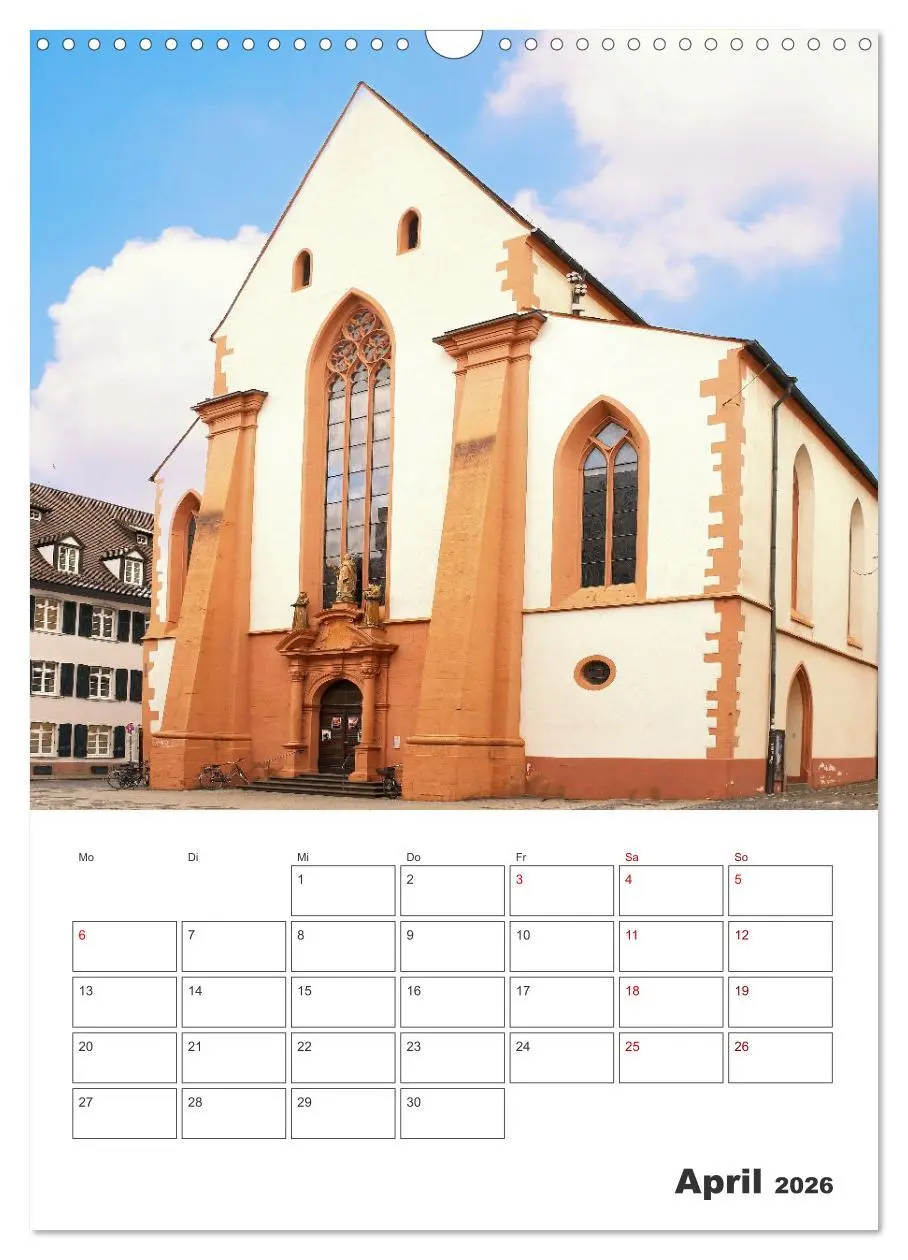 Bild: 9783516310948 | Freiburg - Reiseplaner (Wandkalender 2026 DIN A3 hoch), CALVENDO...
