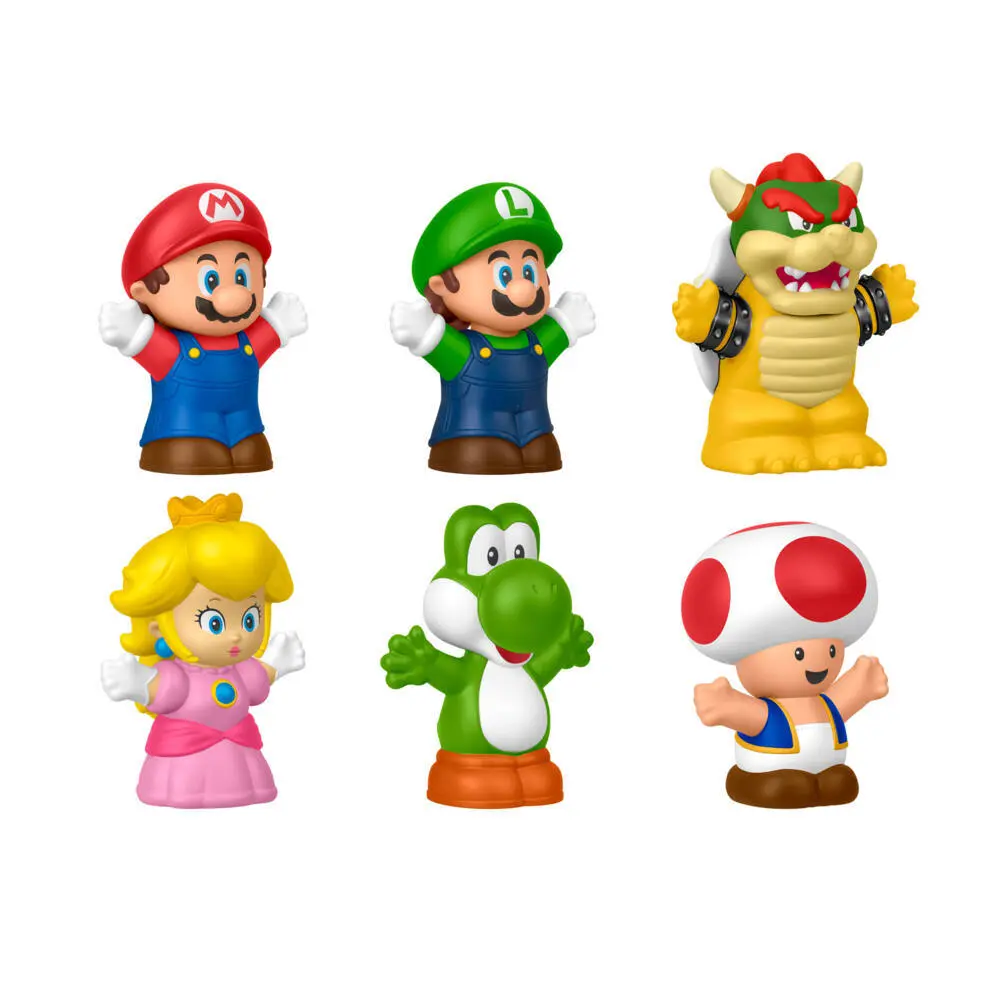Bild: 194735331048 | Fisher-Price Little People Super Mario Multipack | Fensterkarton