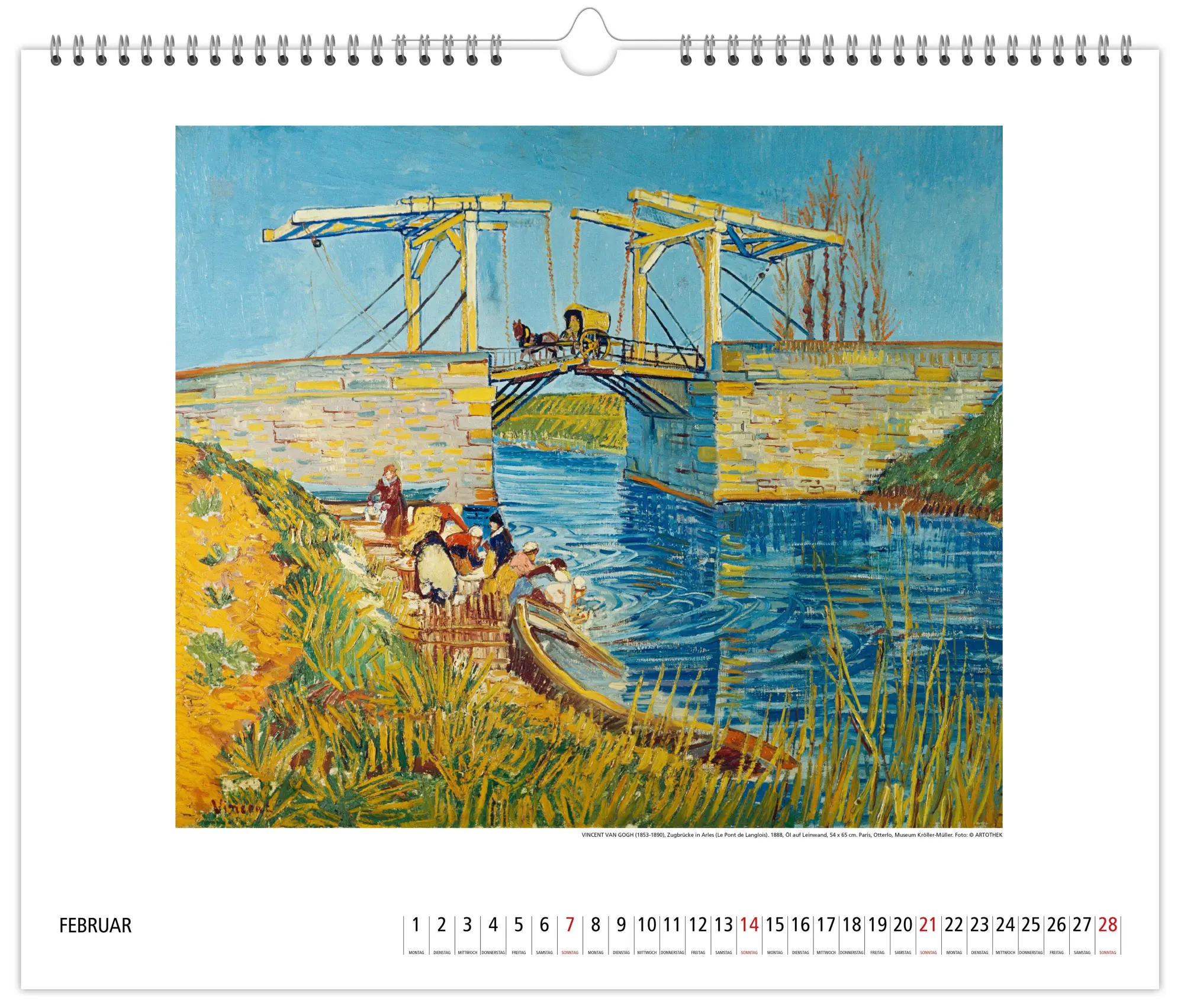 Bild: 4262480691048 | Kunstkalender 2027: Berühmte Meisterwerke der klassischen Moderne