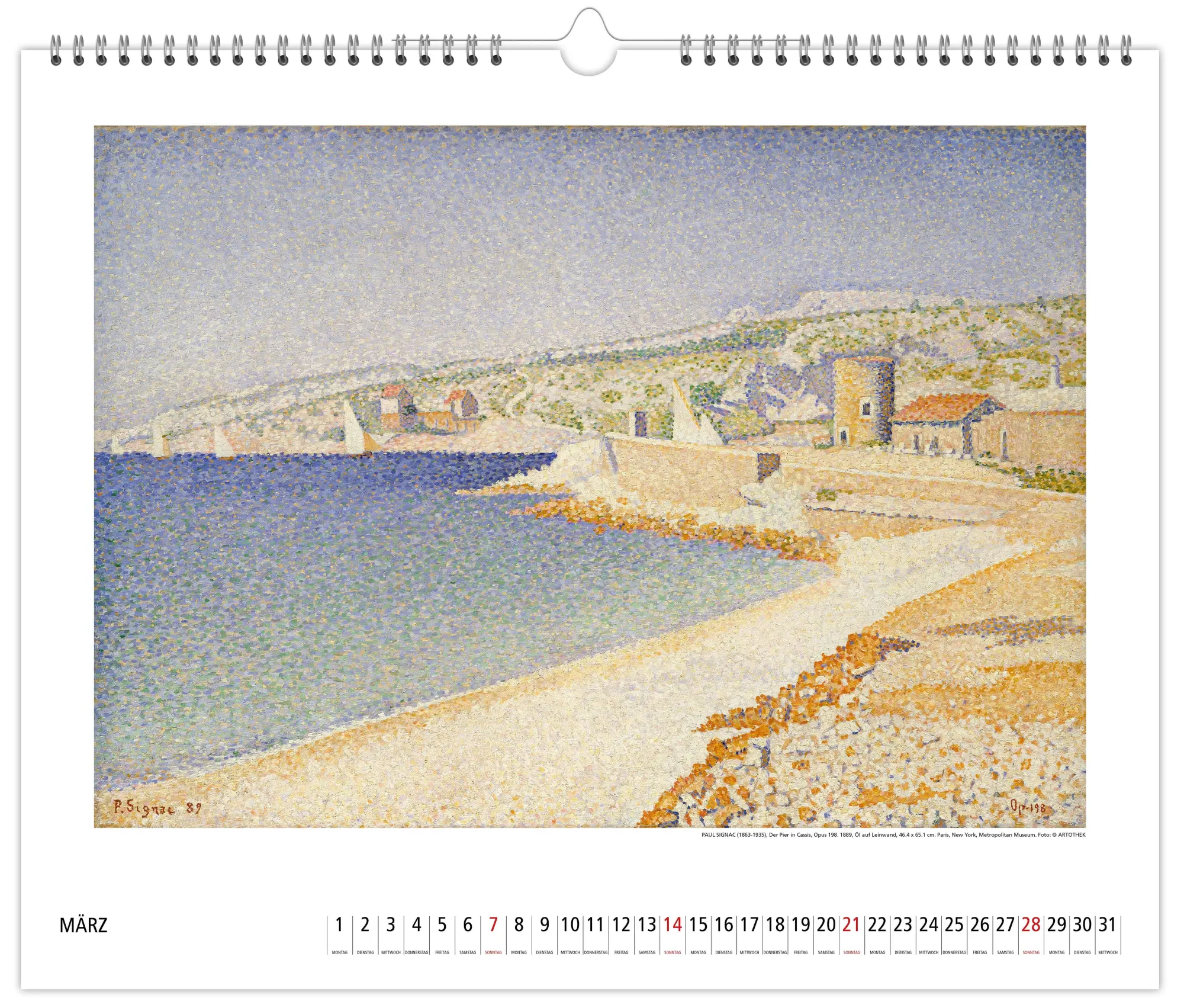 Bild: 4262480691048 | Kunstkalender 2027: Berühmte Meisterwerke der klassischen Moderne