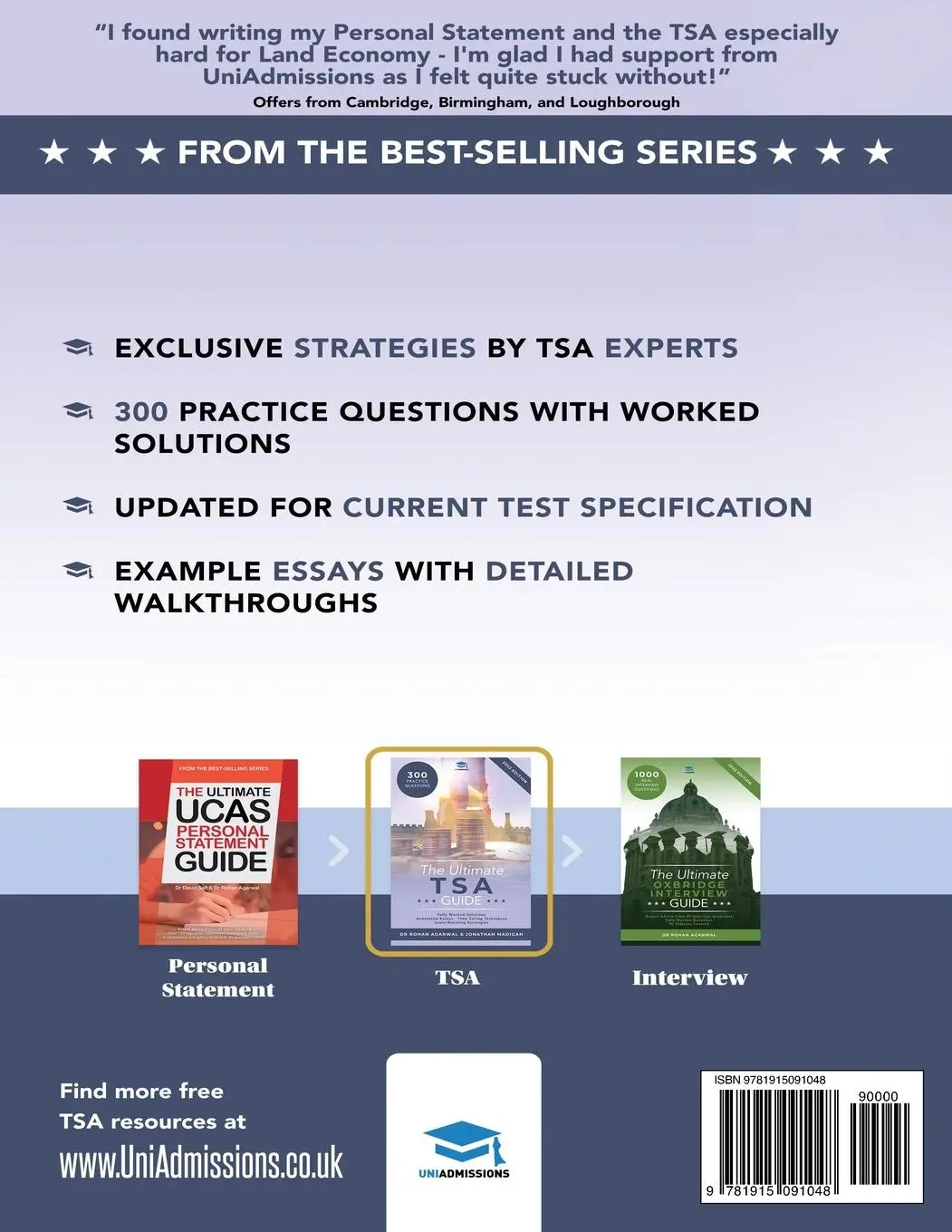Rückseite: 9781915091048 | The Ultimate TSA Guide | Rohan Agarwal (u. a.) | Taschenbuch | 2021