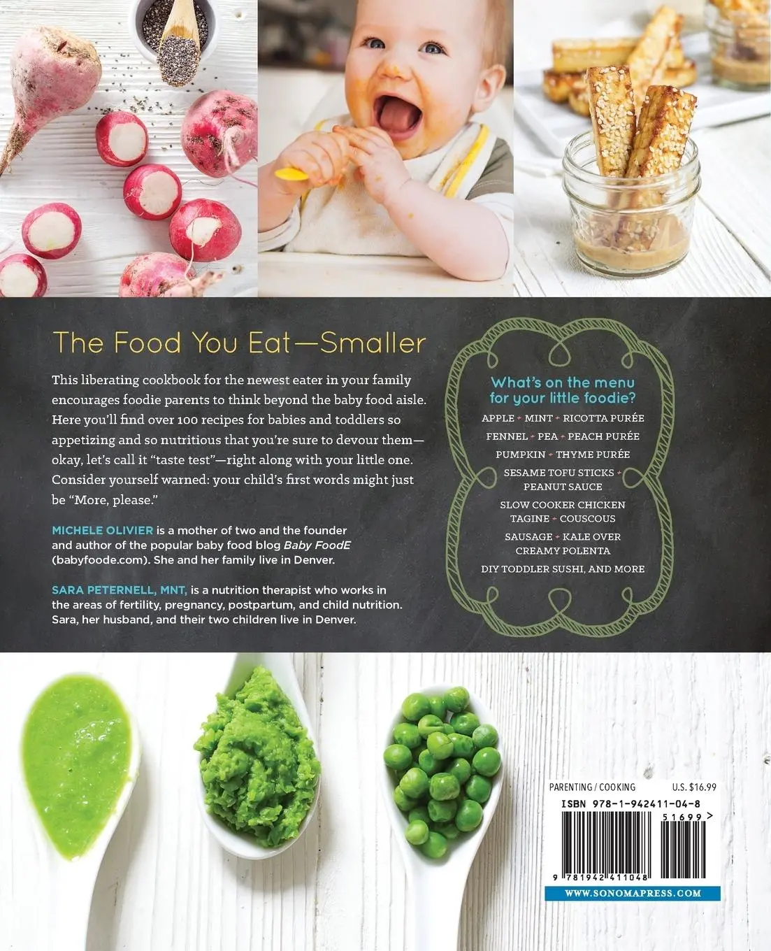 Rückseite: 9781942411048 | Little Foodie | Recipes for Babies and Toddlers with Taste | Olivier