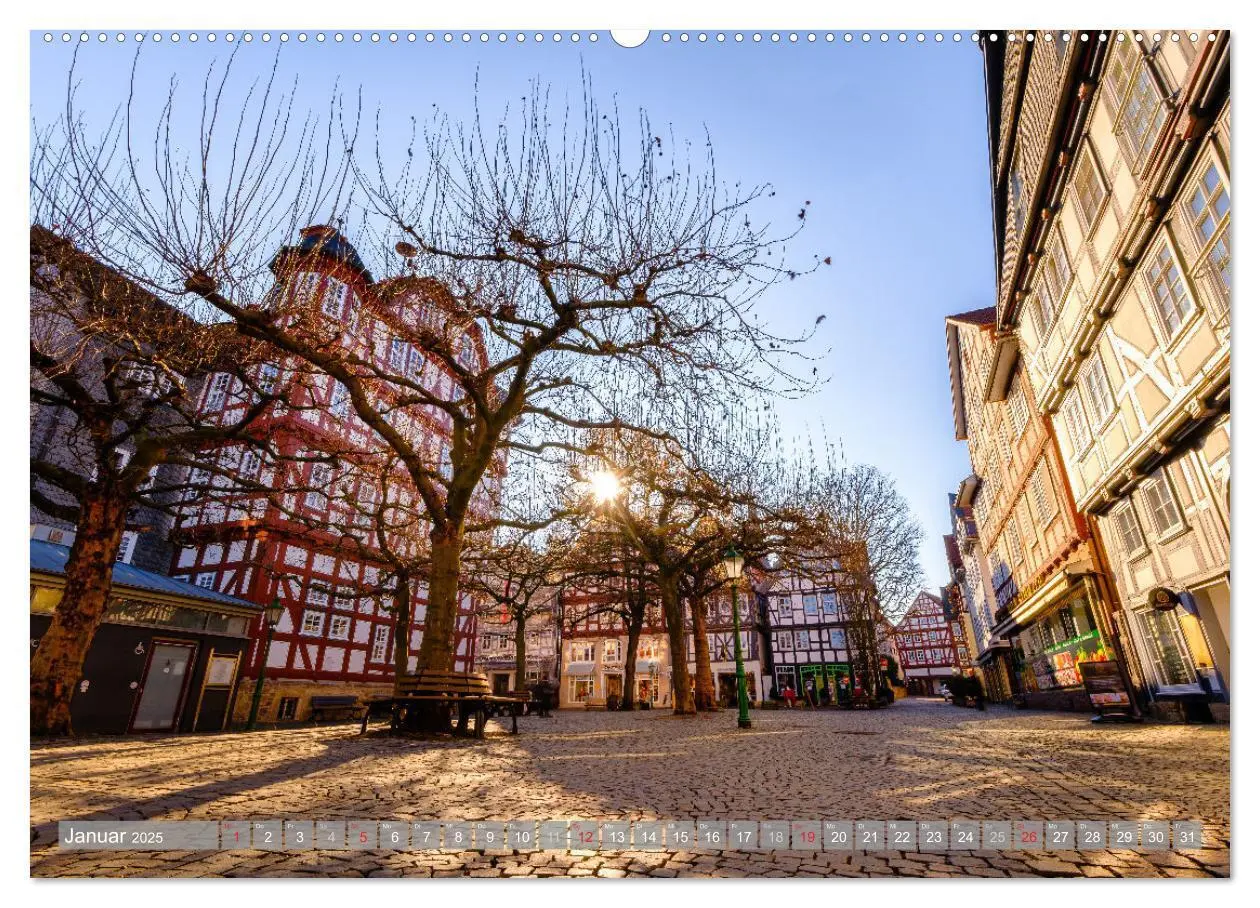 Bild: 9783435641048 | Ein Blick auf Melsungen (Wandkalender 2025 DIN A2 quer), CALVENDO...