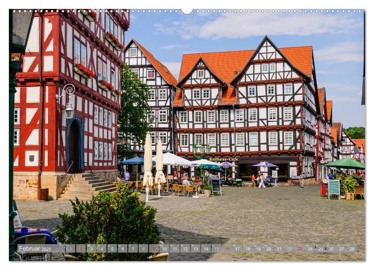 Bild: 9783435641048 | Ein Blick auf Melsungen (Wandkalender 2025 DIN A2 quer), CALVENDO...