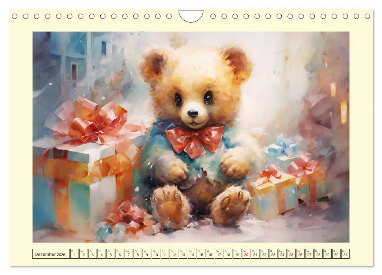 Bild: 9783457351048 | Teddybär Romantik. Verträumte Aquarelle von lieblichen Bären...