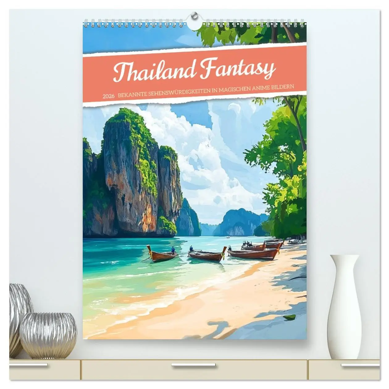 Cover: 9783457801048 | Thailand Fantasie (hochwertiger Premium Wandkalender 2026 DIN A2...