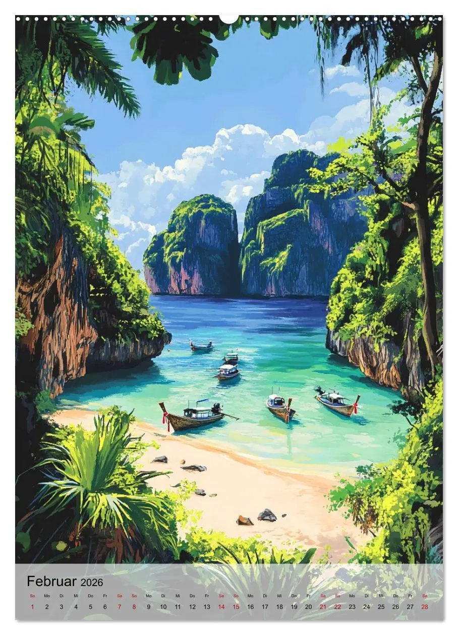 Bild: 9783457801048 | Thailand Fantasie (hochwertiger Premium Wandkalender 2026 DIN A2...