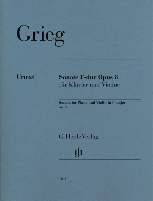 Cover: 9790201811048 | Edvard Grieg - Violinsonate F-dur op. 8 | Heinemann (u. a.) | Buch