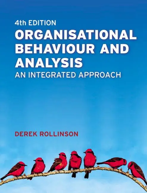 Cover: 9780273711148 | Organisational Behaviour and Analysis | Derek Rollinson | Taschenbuch