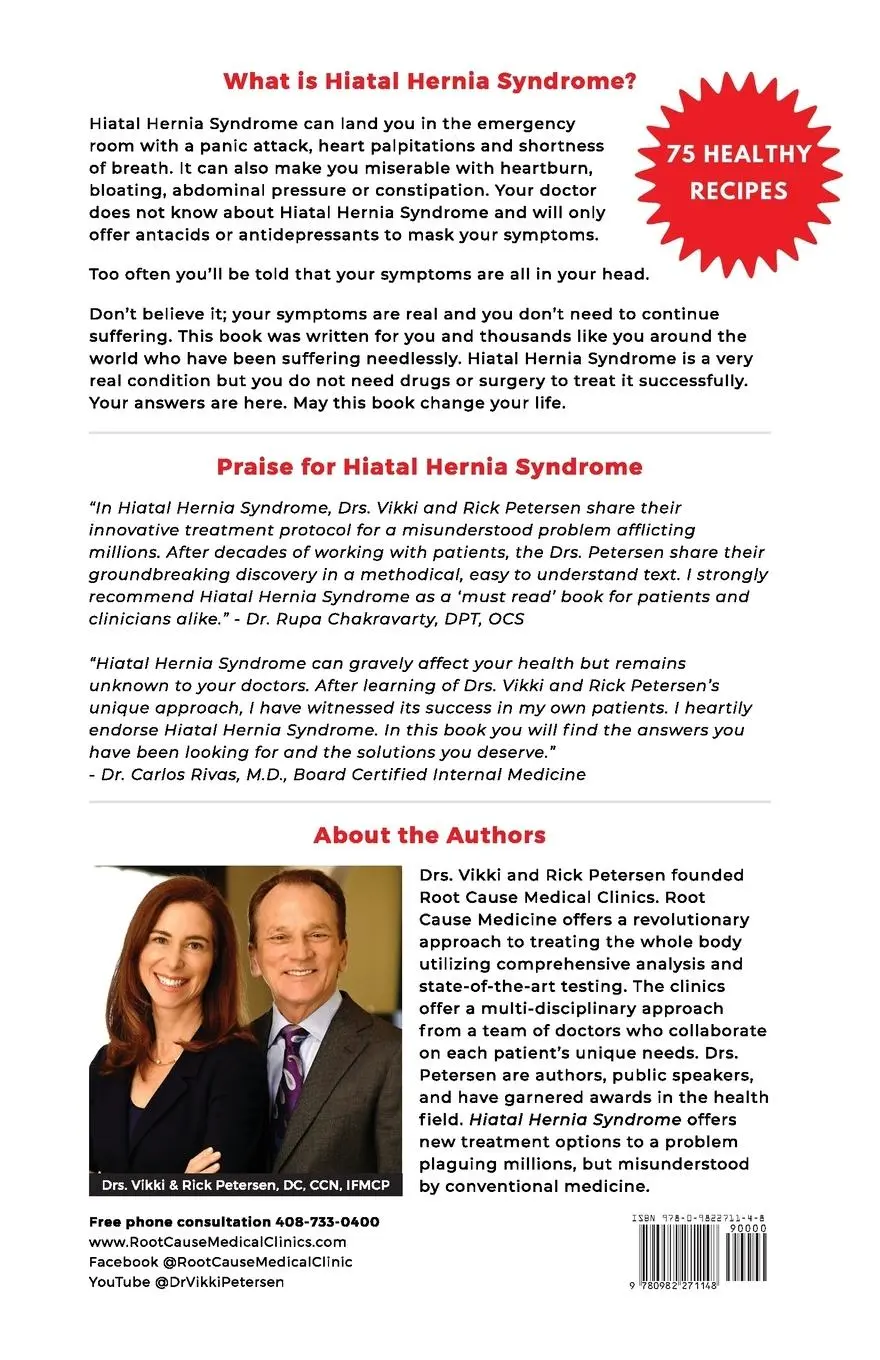 Rückseite: 9780982271148 | Hiatal Hernia Syndrome | Vikki Petersen (u. a.) | Taschenbuch | 2021