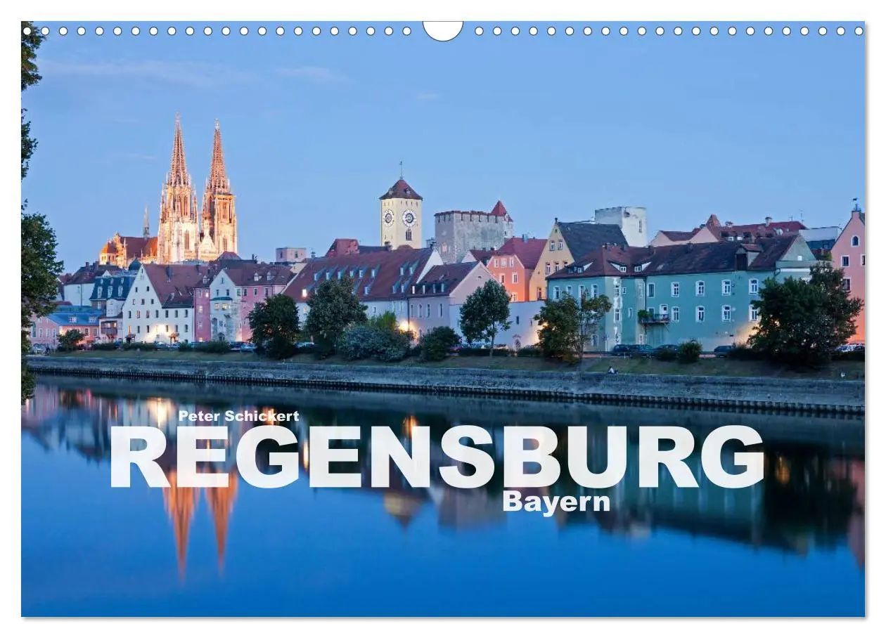 Cover: 9783516121148 | Regensburg - Bayern (Wandkalender 2026 DIN A3 quer), CALVENDO...