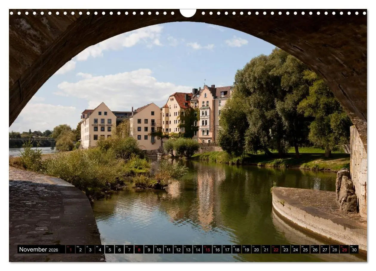 Bild: 9783516121148 | Regensburg - Bayern (Wandkalender 2026 DIN A3 quer), CALVENDO...