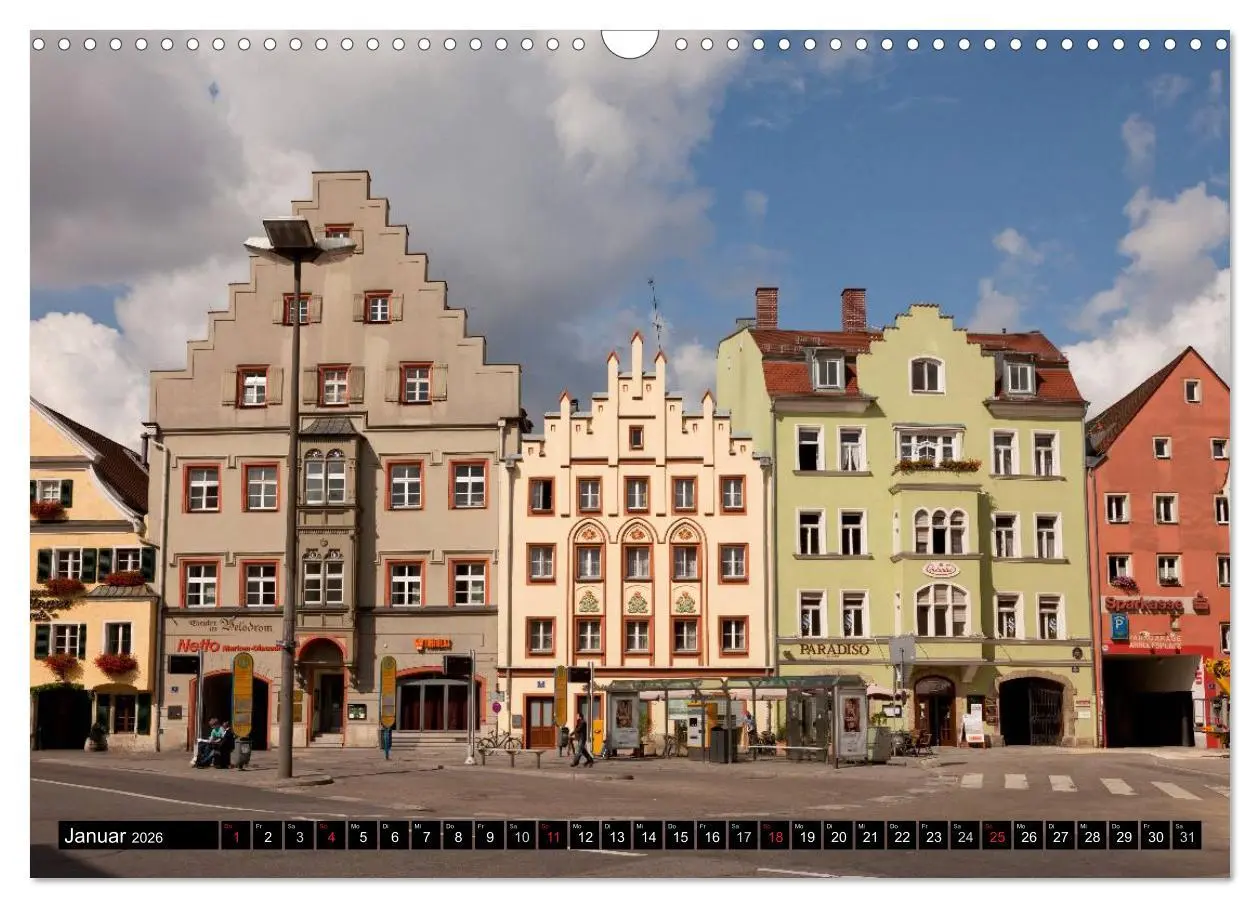 Bild: 9783516121148 | Regensburg - Bayern (Wandkalender 2026 DIN A3 quer), CALVENDO...