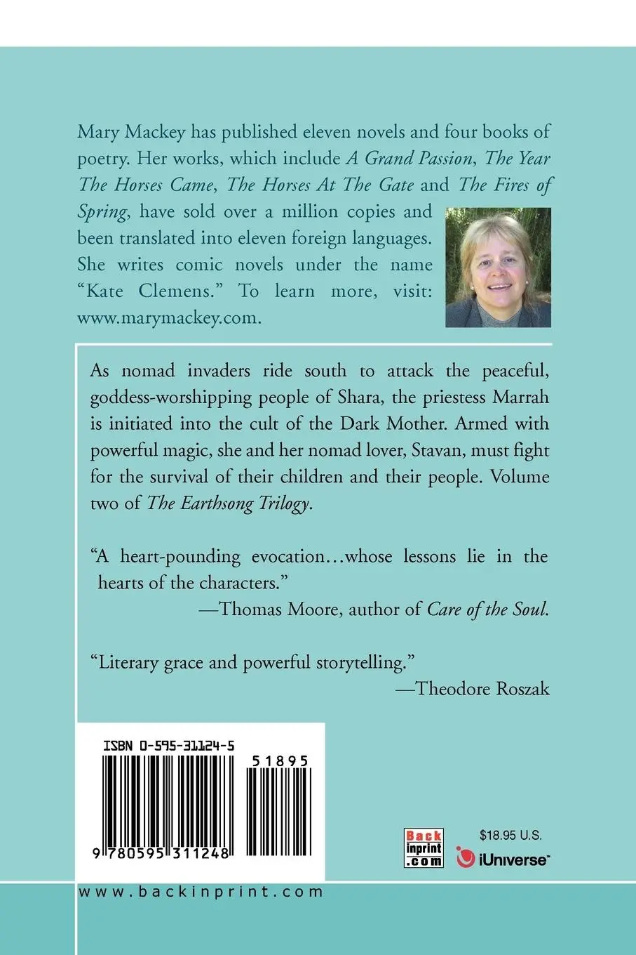 Rückseite: 9780595311248 | The Horses at the Gate | Mary L. Mackey | Taschenbuch | Englisch
