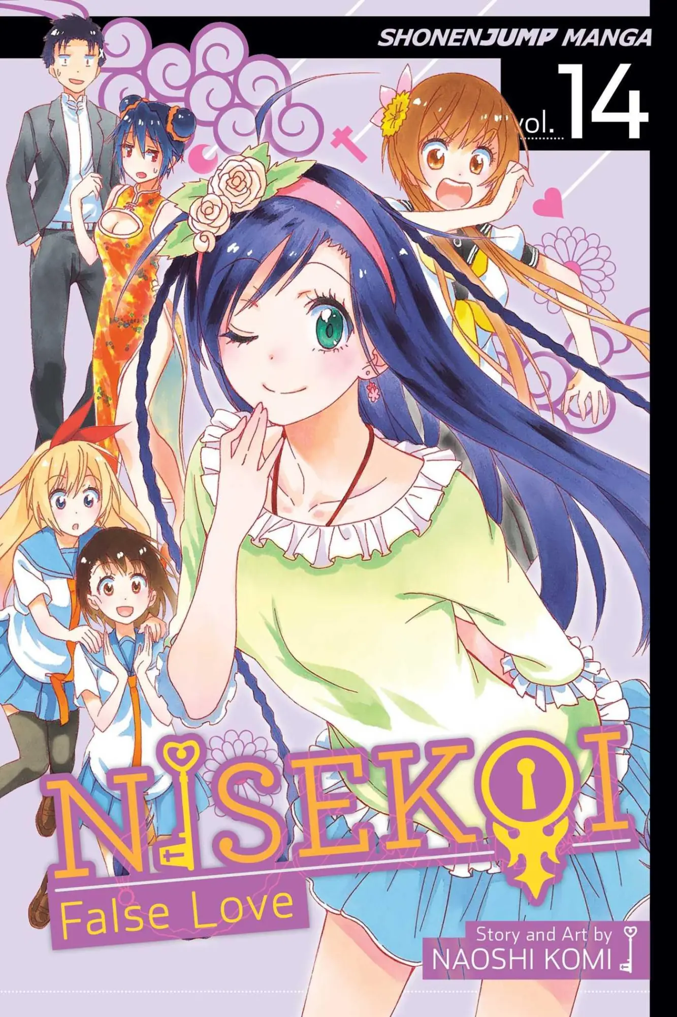 Cover: 9781421581248 | Nisekoi: False Love, Vol. 14 | Naoshi Komi | Taschenbuch | Englisch