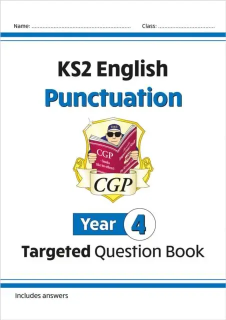 Cover: 9781782941248 | KS2 English Year 4 Punctuation Targeted Question Book (with Answers) Cover: 9781782941248 | KS2 English Year 4 Punctuation Targeted Question Book (with Answers)