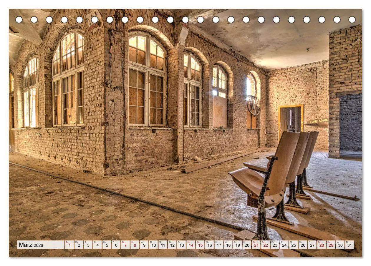 Bild: 9783457641248 | Wiedersehen mit alten Heilstätten (Tischkalender 2026 DIN A5 quer),...