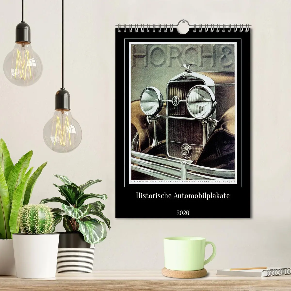 Bild: 9783516351248 | Historische Automobilplakate (Wandkalender 2026 DIN A4 hoch),...