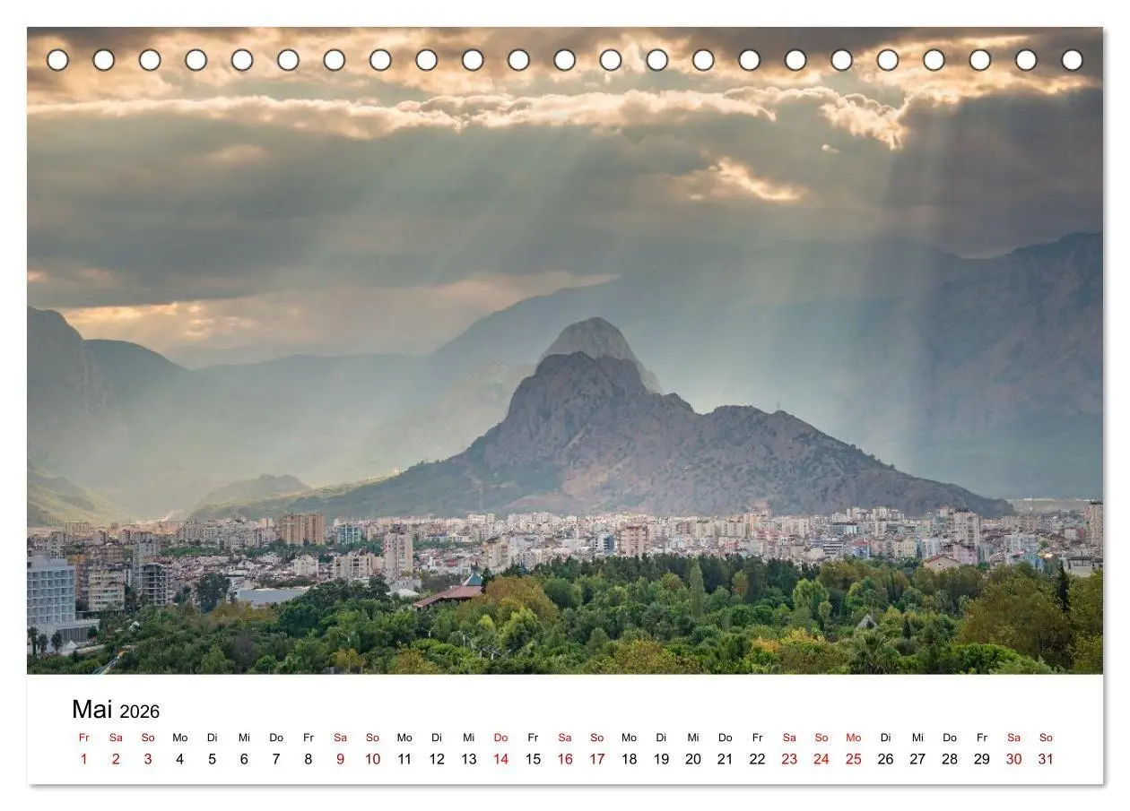 Bild: 9783516661248 | Türkei, Antalya: Urlaubsparadies am Mittelmeer (Tischkalender 2026...