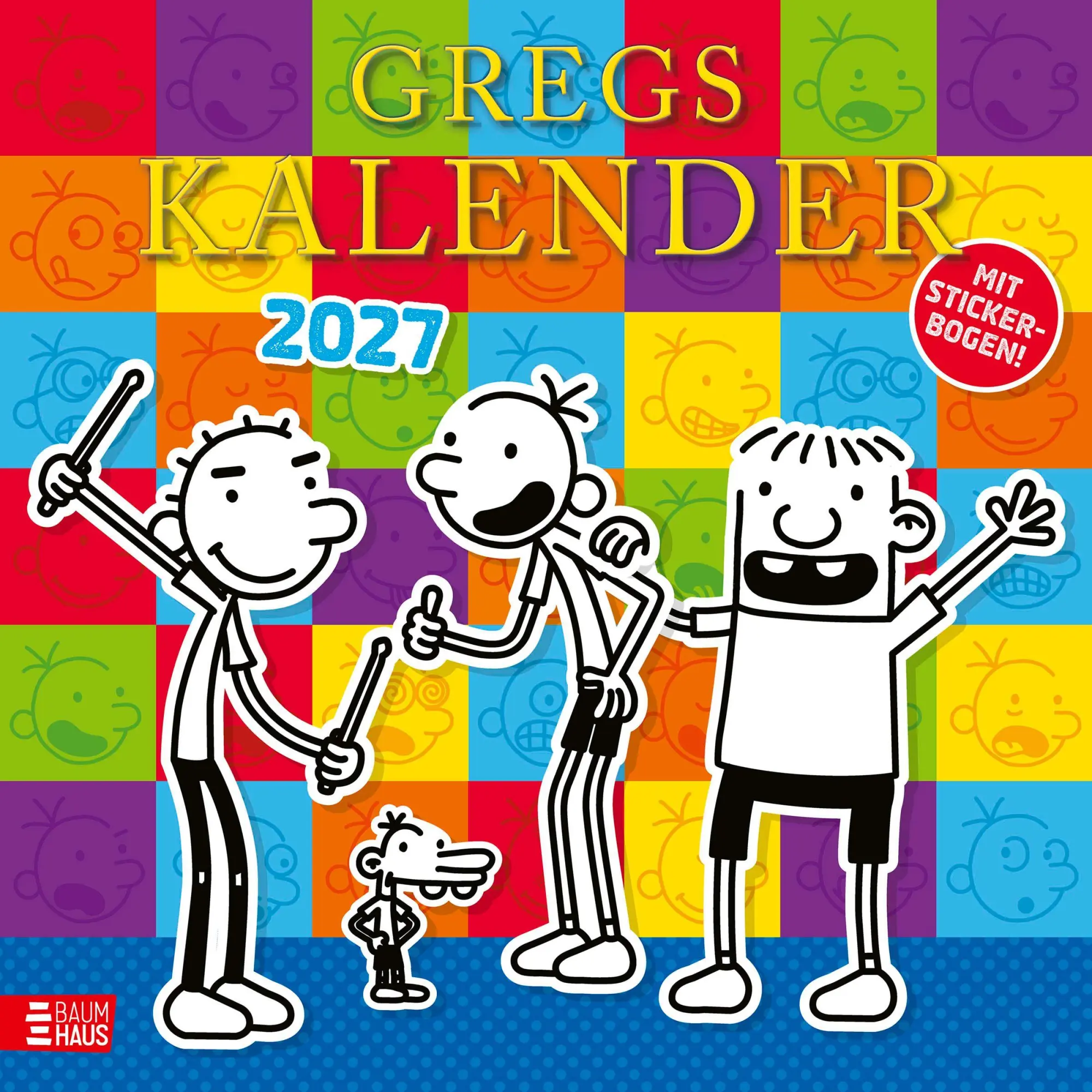 Cover: 9783833911248 | Gregs Kalender 2027 | Jeff Kinney | Kalender | Gregs Tagebuch | 26 S.