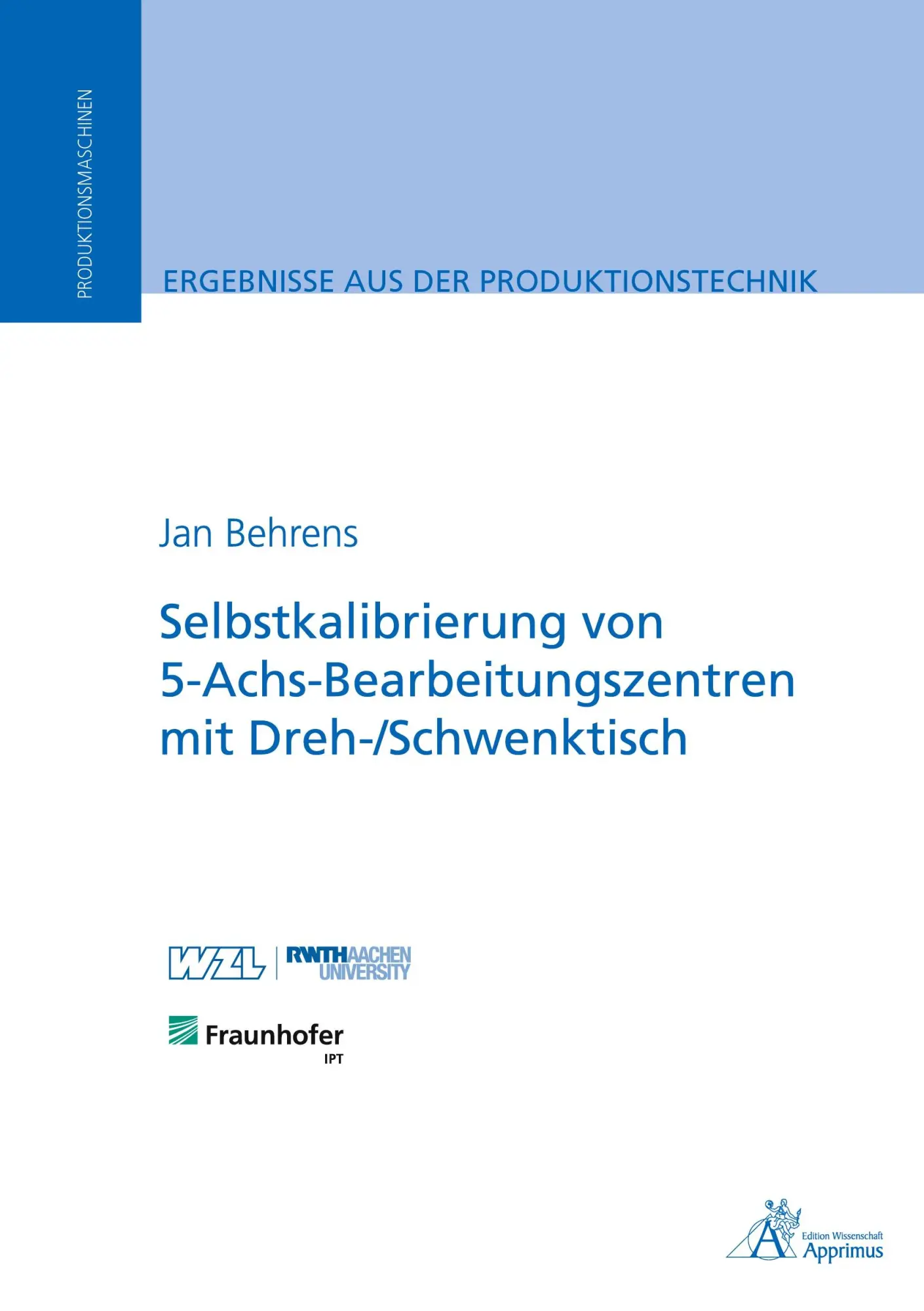 Cover: 9783985551248 | Selbstkalibrierung von 5-Achs-Bearbeitungszentren mit...