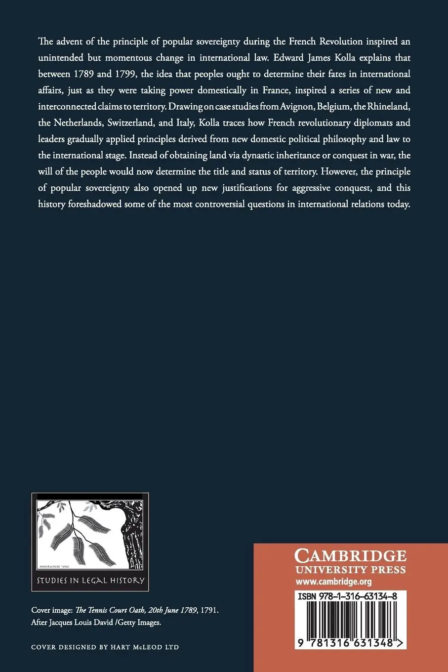 Rückseite: 9781316631348 | Sovereignty, International Law, and the French Revolution | Kolla