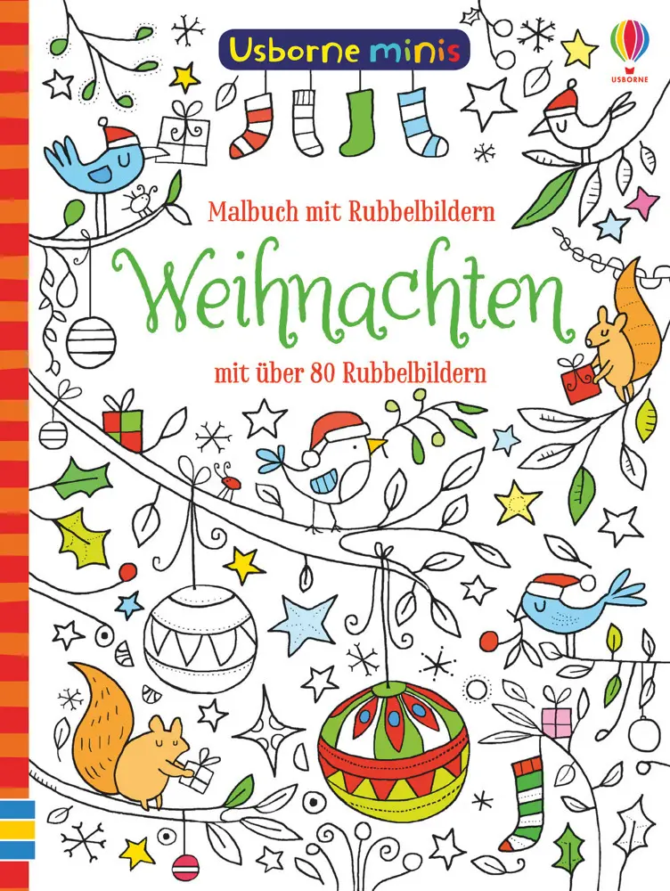 Cover: 9781789411348 | Usborne Minis - Malbuch: Weihnachten | Kirsteen Robson | Taschenbuch